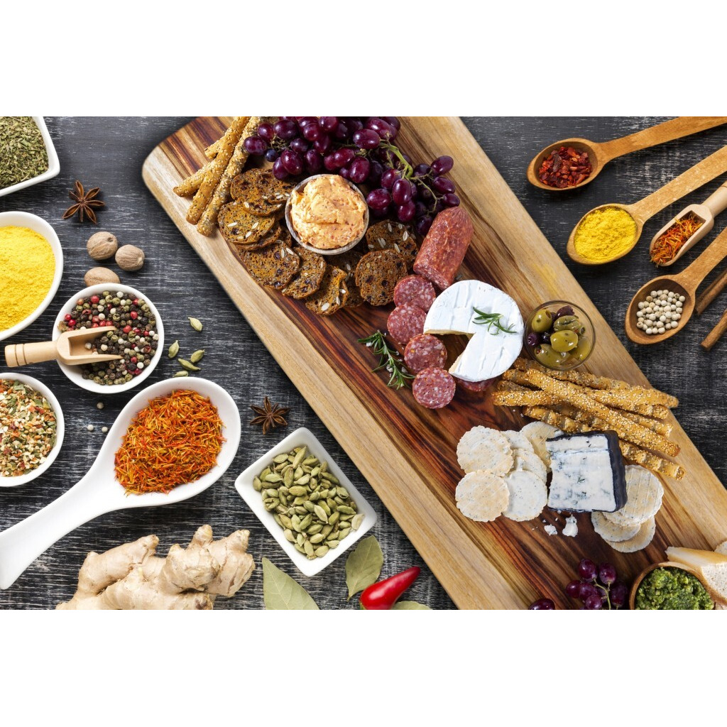 28" Artisan Organic Natural Wood Anti Bacterial Cutting Board