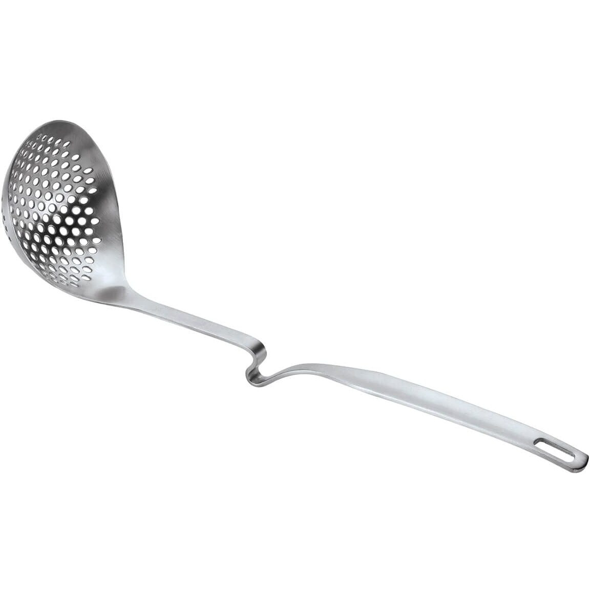 Stainless Steel Ladle with Rim Rest - Ladles Slotted
