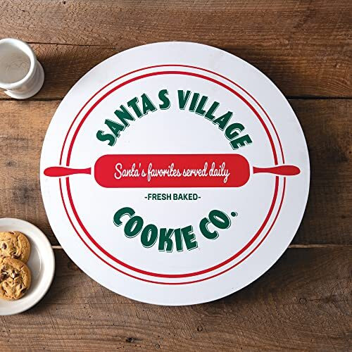 Santas Village Cookie Co Lazy Susan