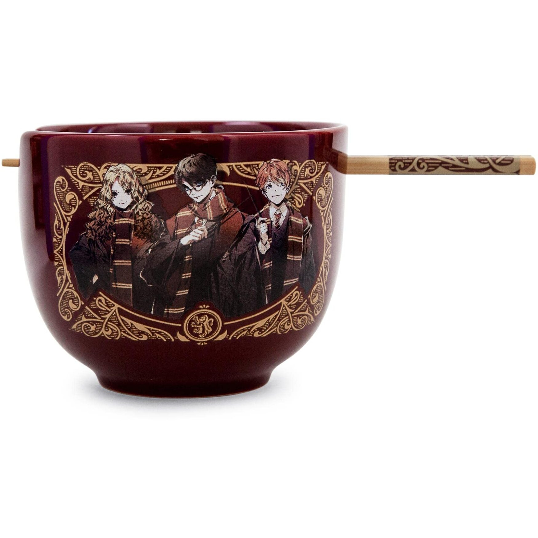 Harry Potter Anime Trio 20-Ounce Ramen Bowl and chopstick Set