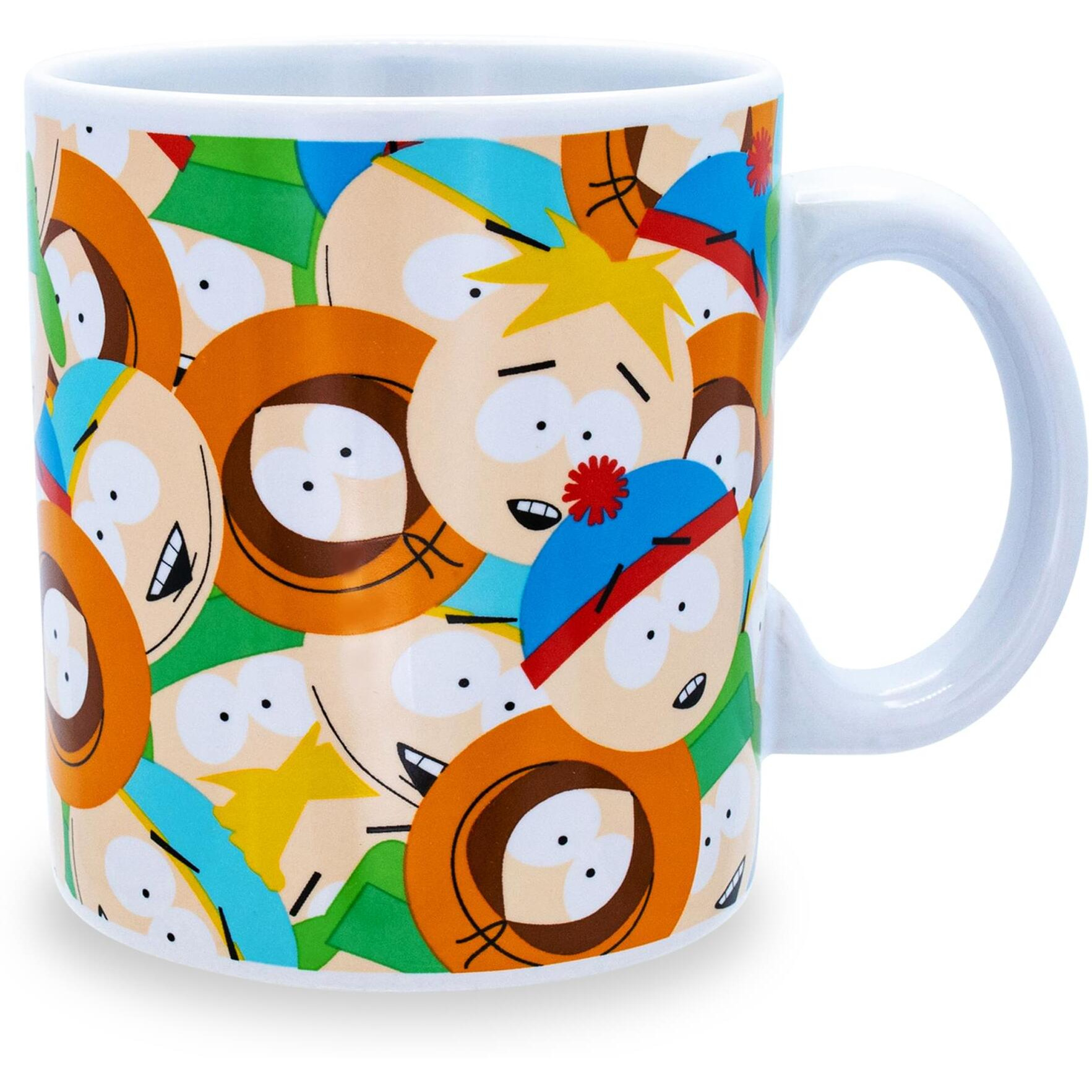 South Park character Faces ceramic Mug  Holds 20 Ounces