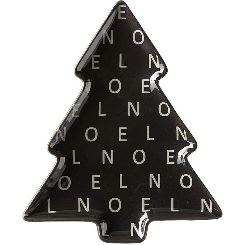 Holiday Plates - Black