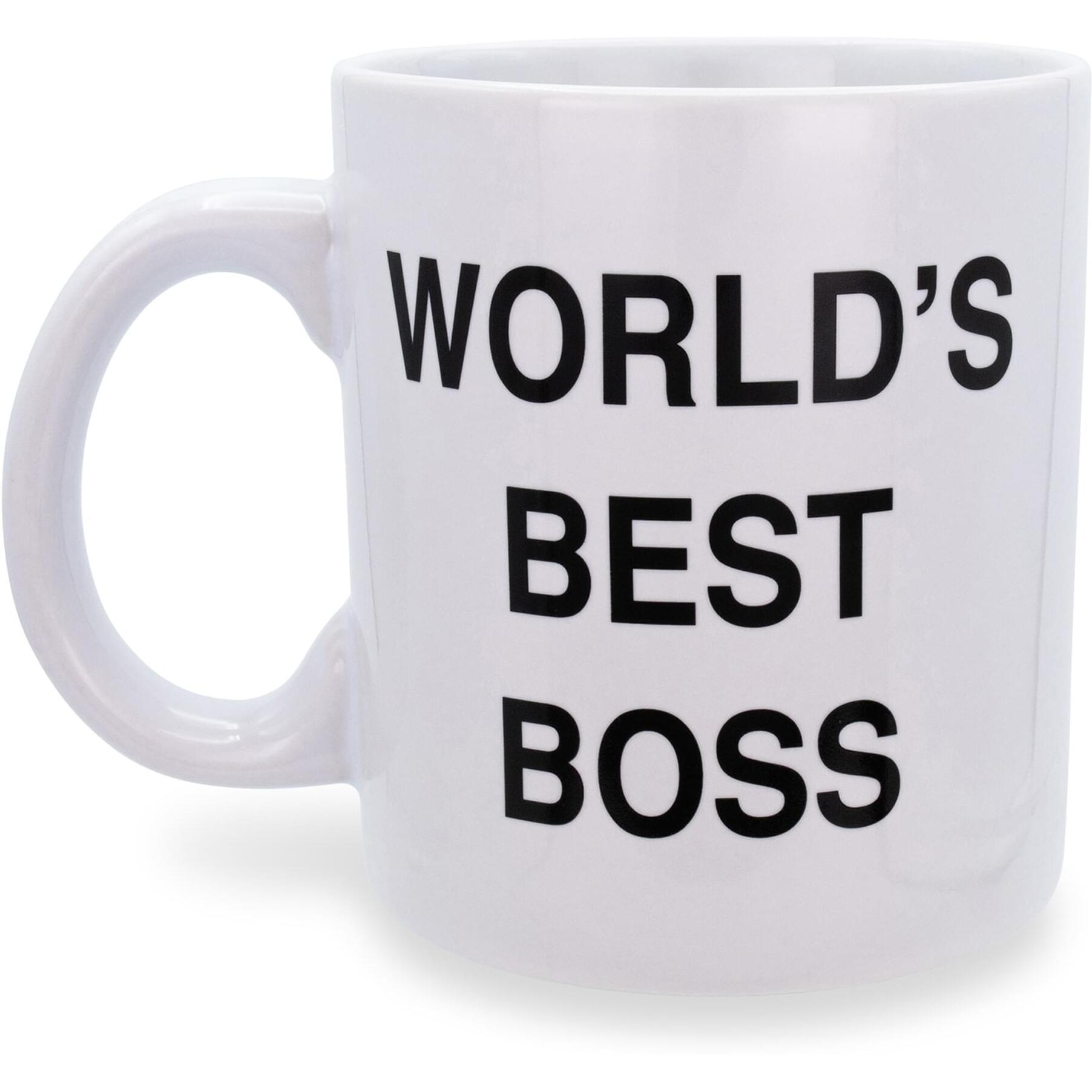 The Office Dunder Mifflin Worlds Best Boss ceramic Mug  Holds 20 Ounces