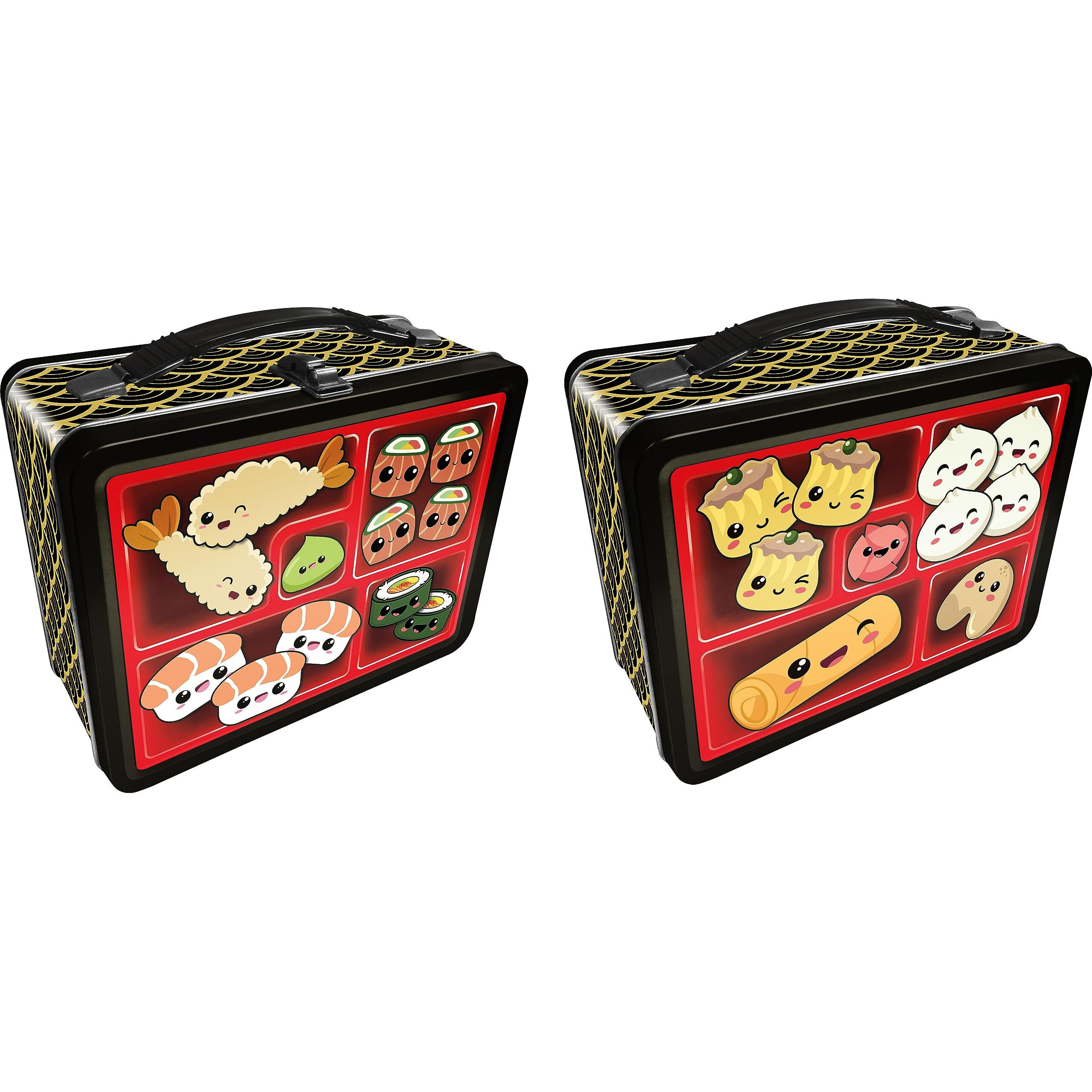 Bento Embossed Tin Fun Box