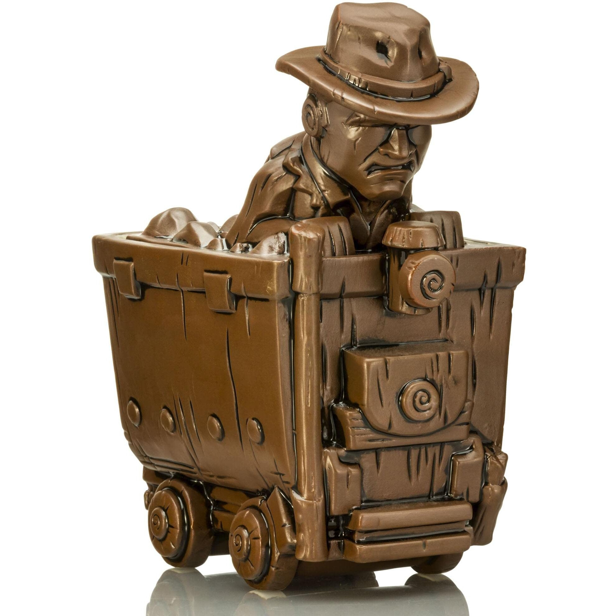 geeki Tikis Indiana Jones In Mine cart ceramic Mug  Holds 24 Ounces