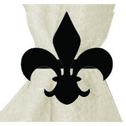Fleur-de-lis - Napkin Ring(D0102H7VcPV)