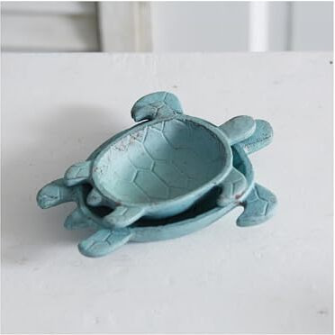 Set of Two Sea Turtle Trinket Dishes