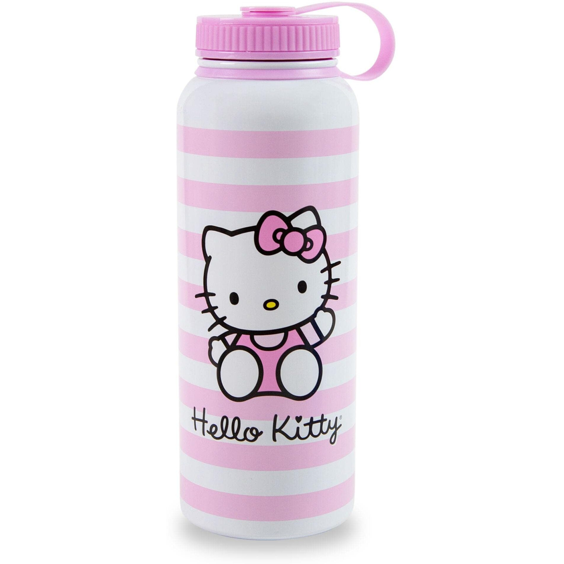 Sanrio Hello Kitty Pink Stainless Steel Water Bottle  Holds 42 Ounces