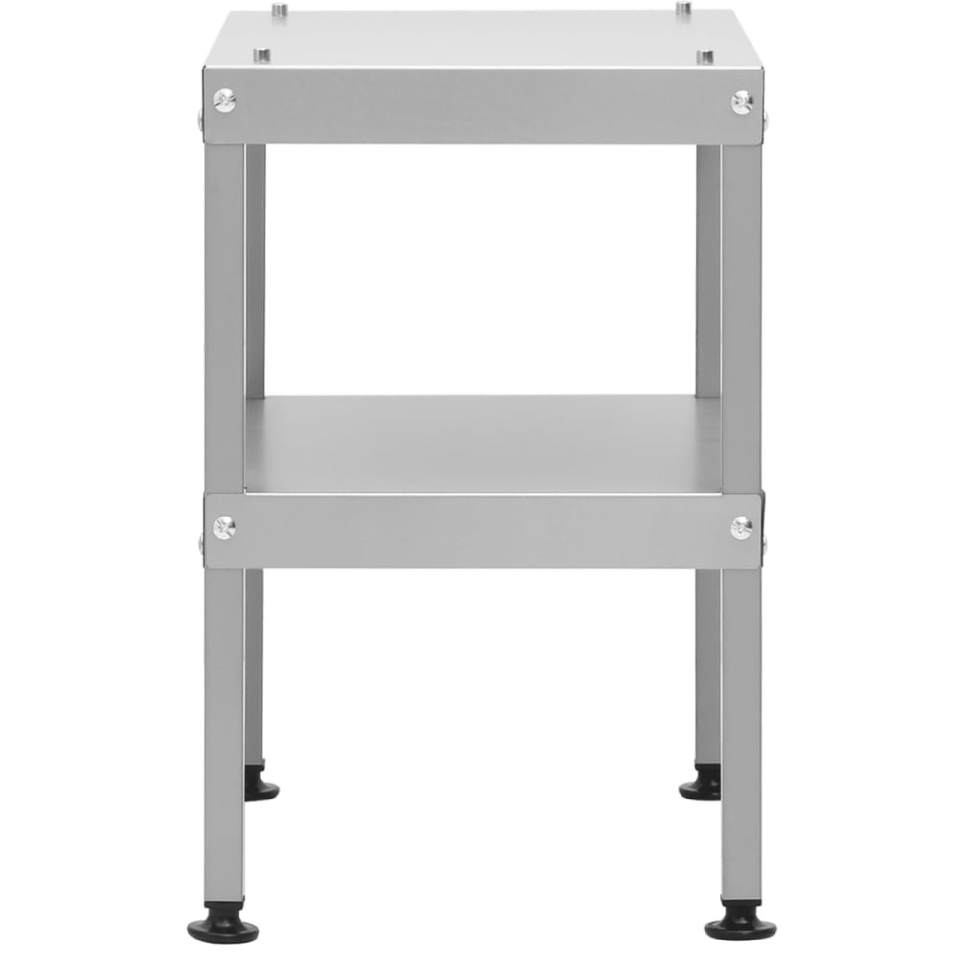 vidaXL Table for Oven Smoker 15.7&quotx11&quotx17.5" Galvanized Steel