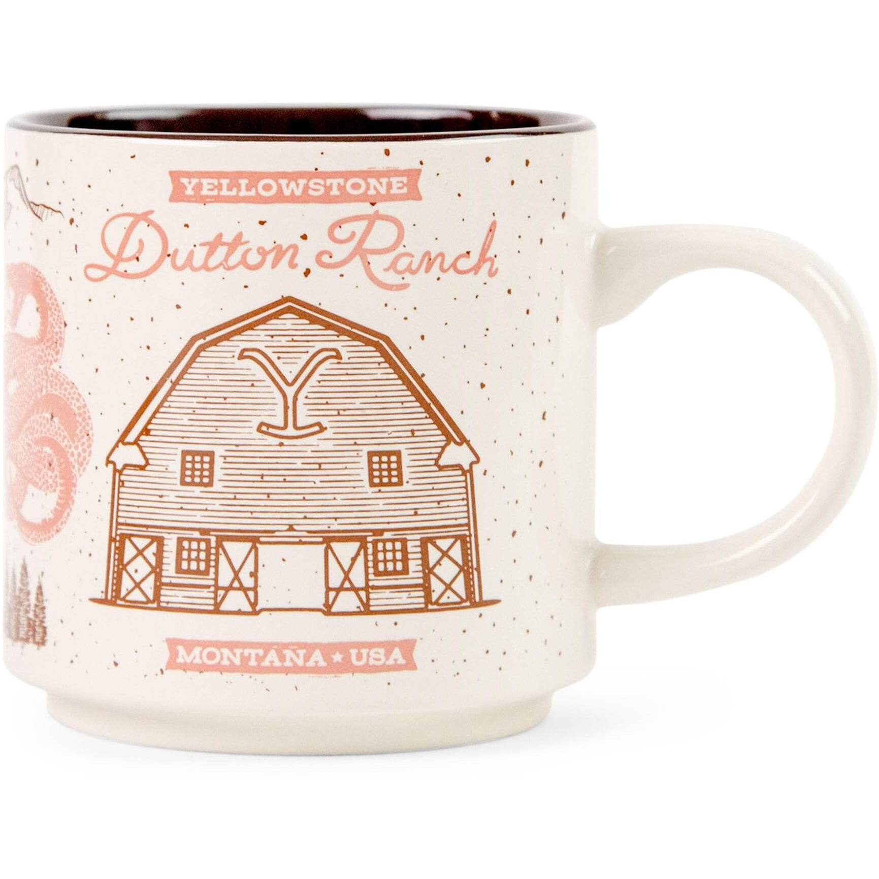 Yellowstone Dutton Ranch ceramic Mug  Holds 13 Ounces