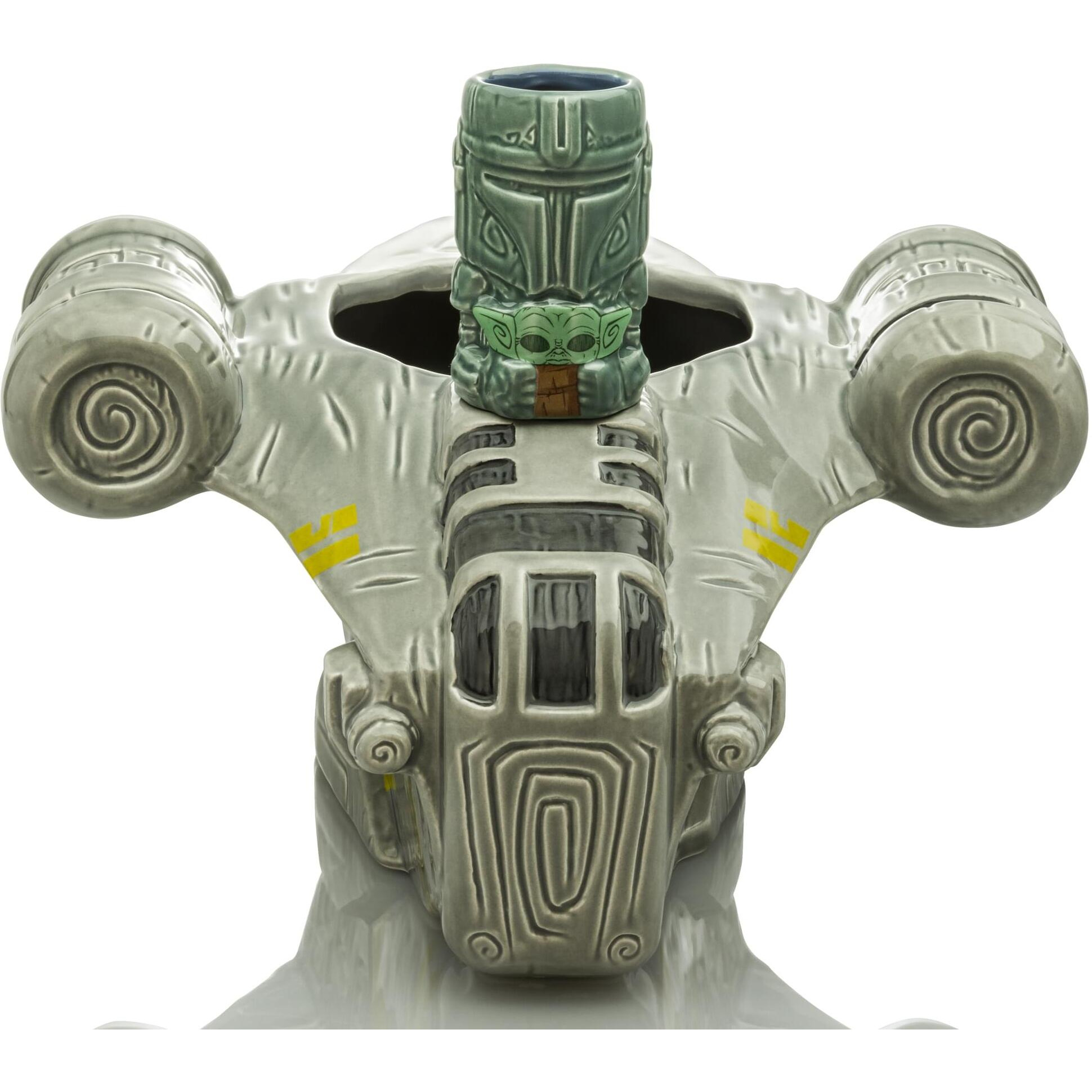 geeki Tikis Star Wars The Mandalorian Razor crest Punch Bowl With Mini Muglet