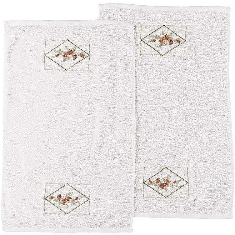 Pine Cone Kitchen Collection - Set of 2 Towels