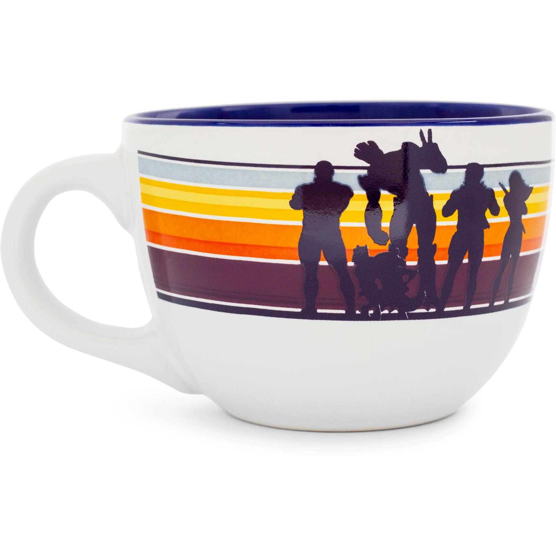 Marvel Studios guardians of the galaxy Silhouette 24-Ounce ceramic Soup Mug