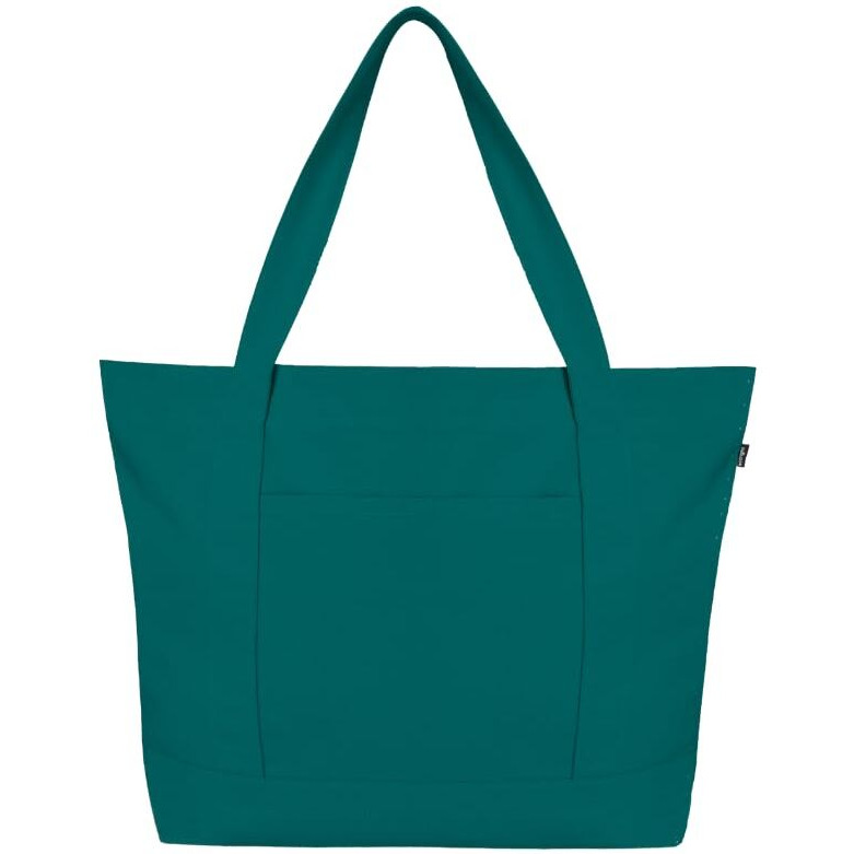 Ecoright Canvas Tote Bag for Women with Zip & Pocket, Large Tote Bags for Women, Tote Bags for Men, Shopping, Beach Tote Bag