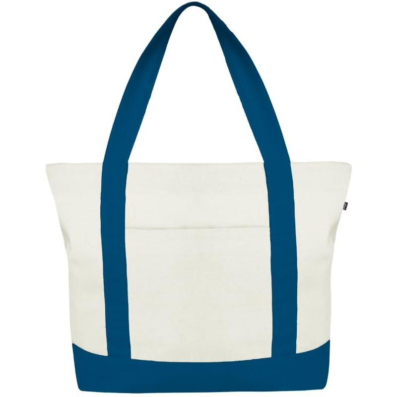 Ecoright Canvas Tote Bag for Women with Zip & Pocket, Large Tote Bags for Women, Tote Bags for Men, Shopping, Beach Tote Bag