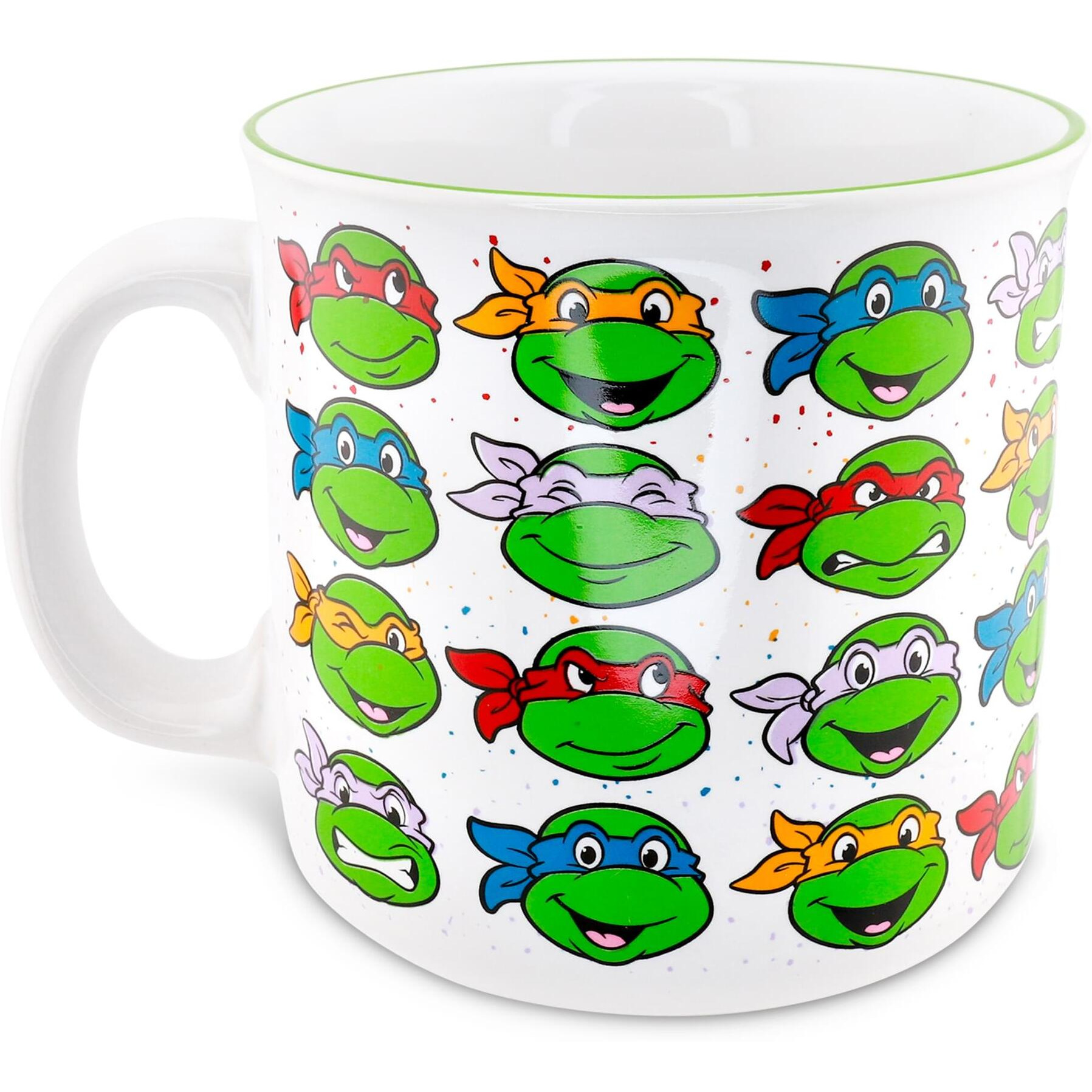 Teenage Mutant Ninja Turtles Portraits ceramic camper Mug  Holds 20 Ounces