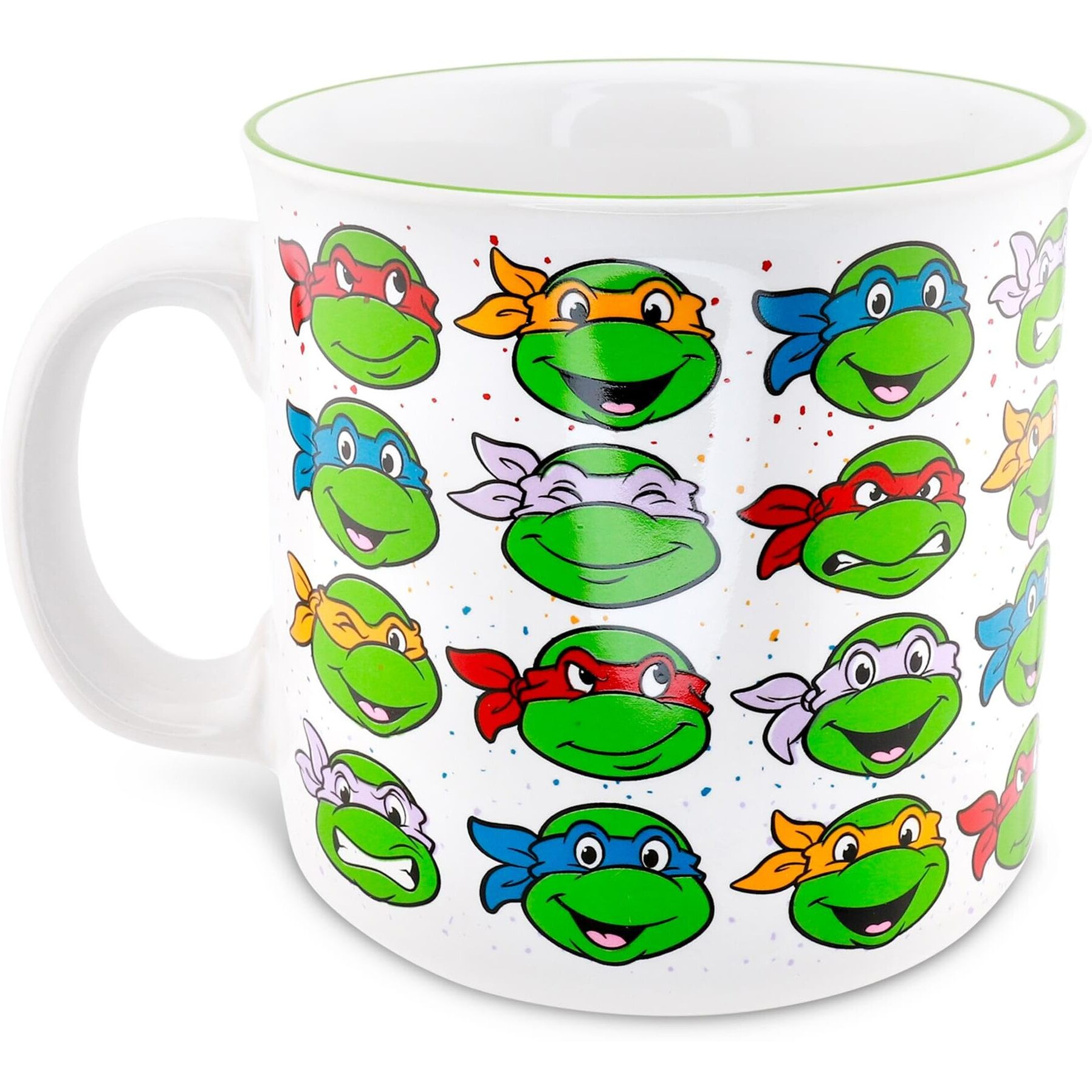 Teenage Mutant Ninja Turtles Portraits ceramic camper Mug  Holds 20 Ounces