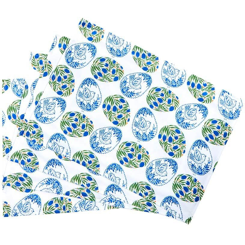 Easter Egg Set of 4 Placemats or Runner - Set of 4 Placemats