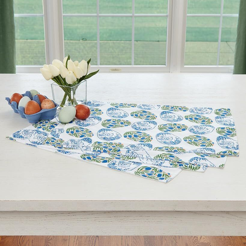 Easter Egg Set of 4 Placemats or Runner - Set of 4 Placemats