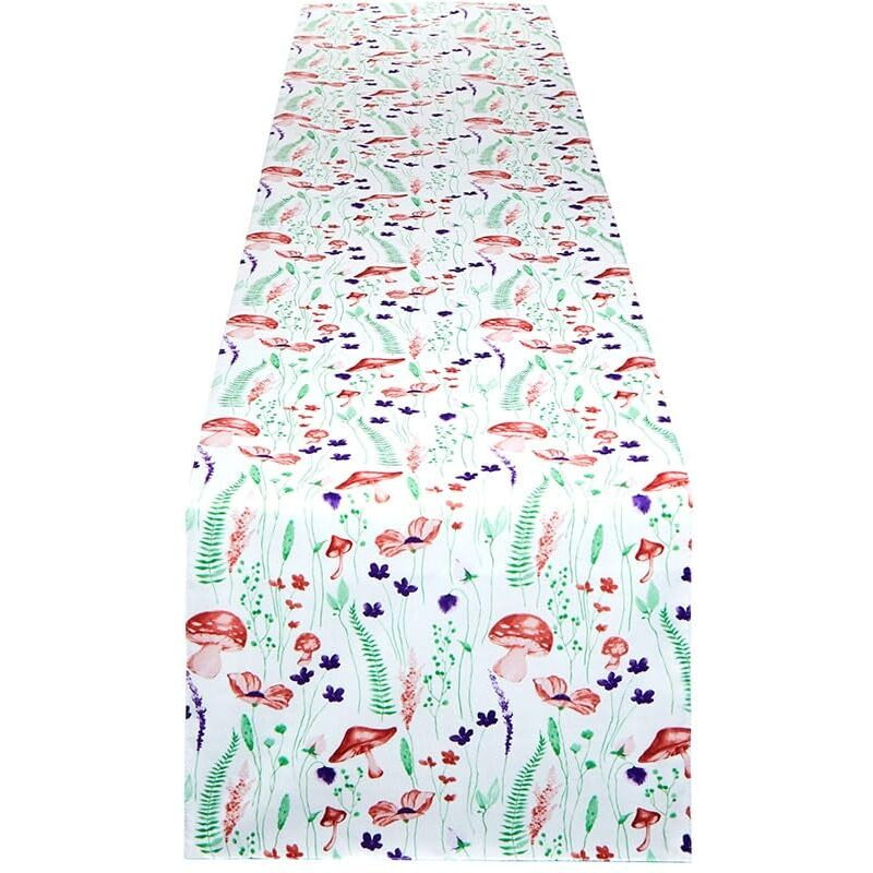 Stella Mushroom Set of 4 Placemats and Runner - Runner