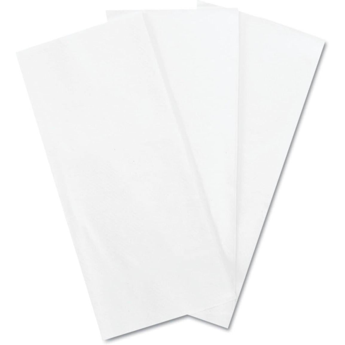 BWK 17 x 17 in. Dinner Paper Napkins&44 White