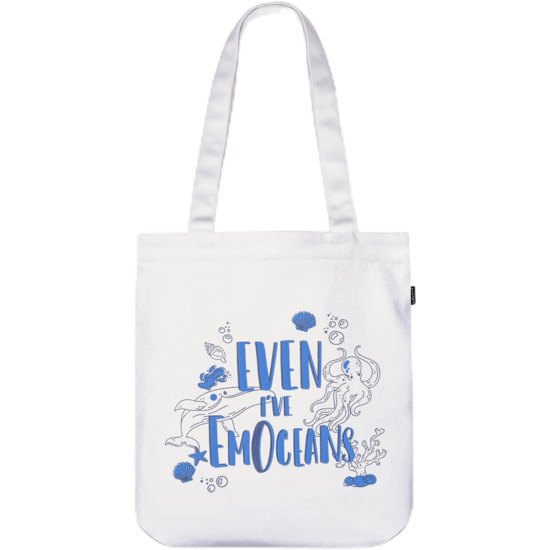 Ecoright Aesthetic Tote Bag for Women, 100% Organic Canvas Tote Bag with Zipper, Premium Tote Bag for Travel, Shopping