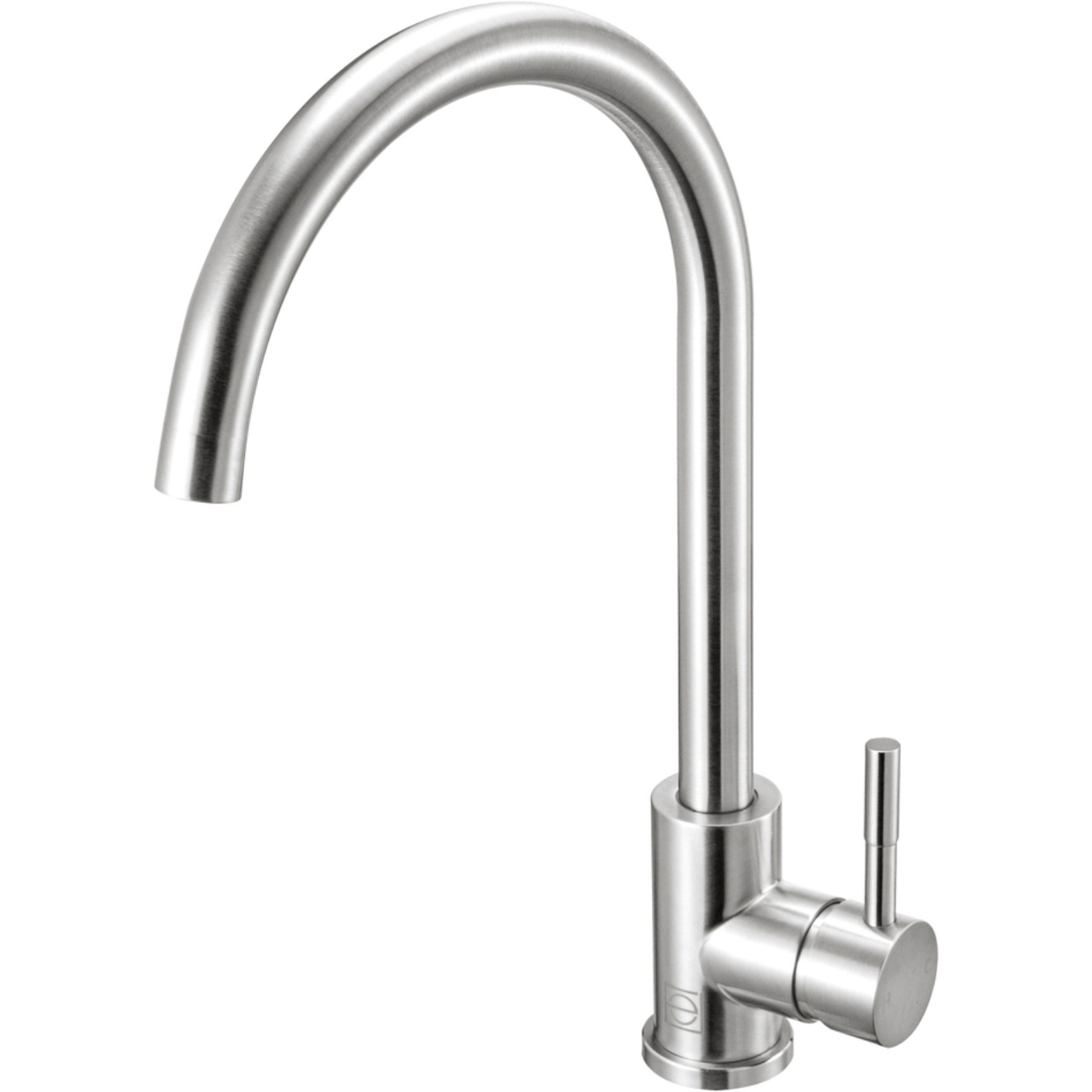 Finn Single Handle Kitchen Faucet in Brushed Nickel