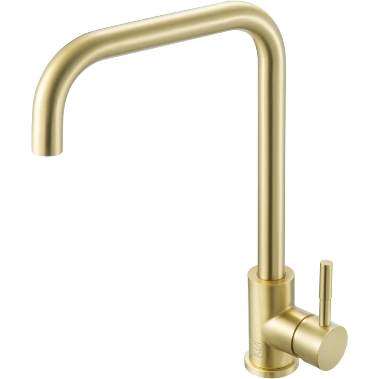 Levi Single Handle Pull Down Sprayer Kitchen Faucet in Brushed Gold