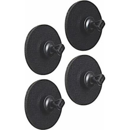 Flex Black Magnetic Pins & Black Nano Gel Pads - Set of 4