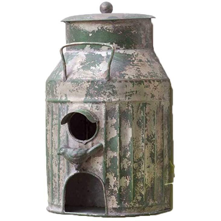Milk Can Birdhouse