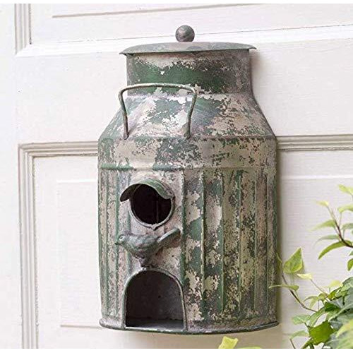 Milk Can Birdhouse