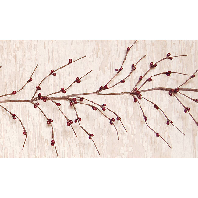 Wispy Burgundy Garland 5&39
