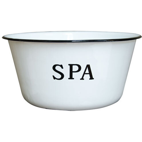 Enamelware Spa Bowl