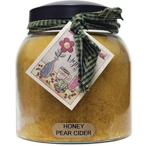 Honey Pear Cider Papa Jar Candle, 34oz.