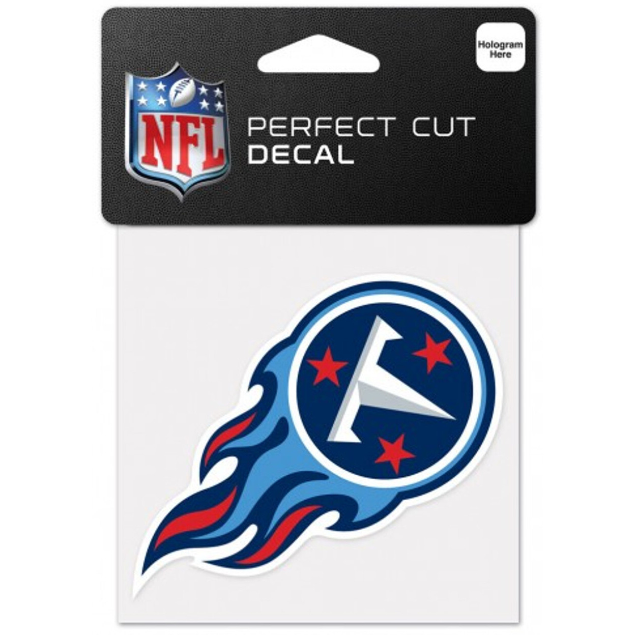 Tennessee Titans Decal 4x4 Perfect Cut Color