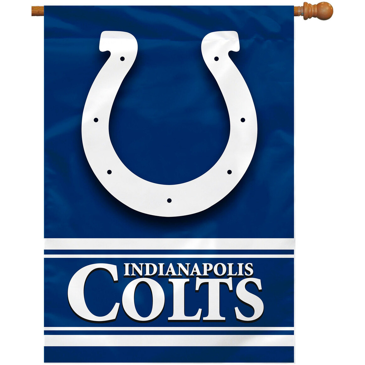 Indianapolis Colts Banner 28x40 House Flag Style 2 Sided CO