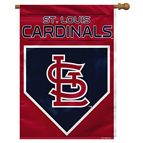 St. Louis Cardinals Banner 28x40 House Flag Style 2 Sided CO