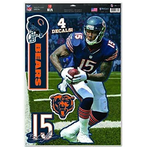 Chicago Bears Decal 11x17 Multi Use Brandon Marshall Design CO