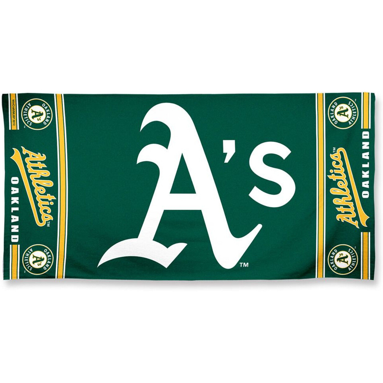 Oakland Athletics Towel 30x60 Beach Style