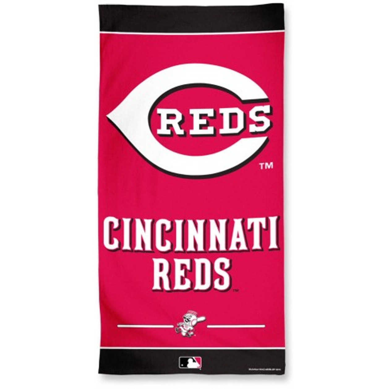 Cincinnati Reds Towel 30x60 Beach Style - Special Order