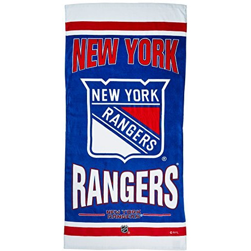 New York Rangers Towel 30x60 Beach Style