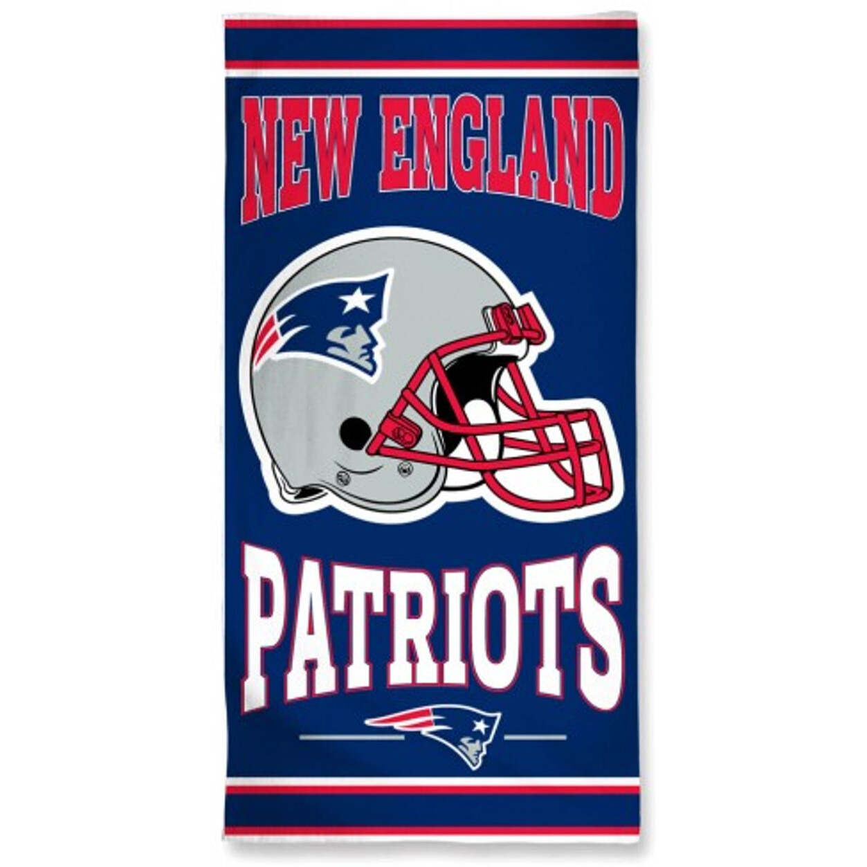 New England Patriots Towel 30x60 Beach Style