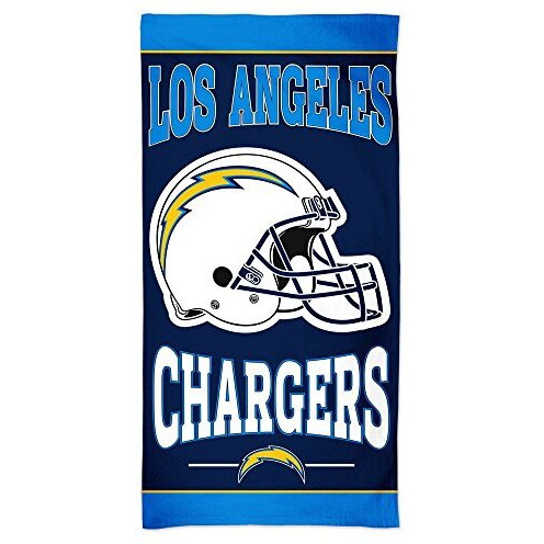 Los Angeles Chargers Towel 30x60 Beach Style