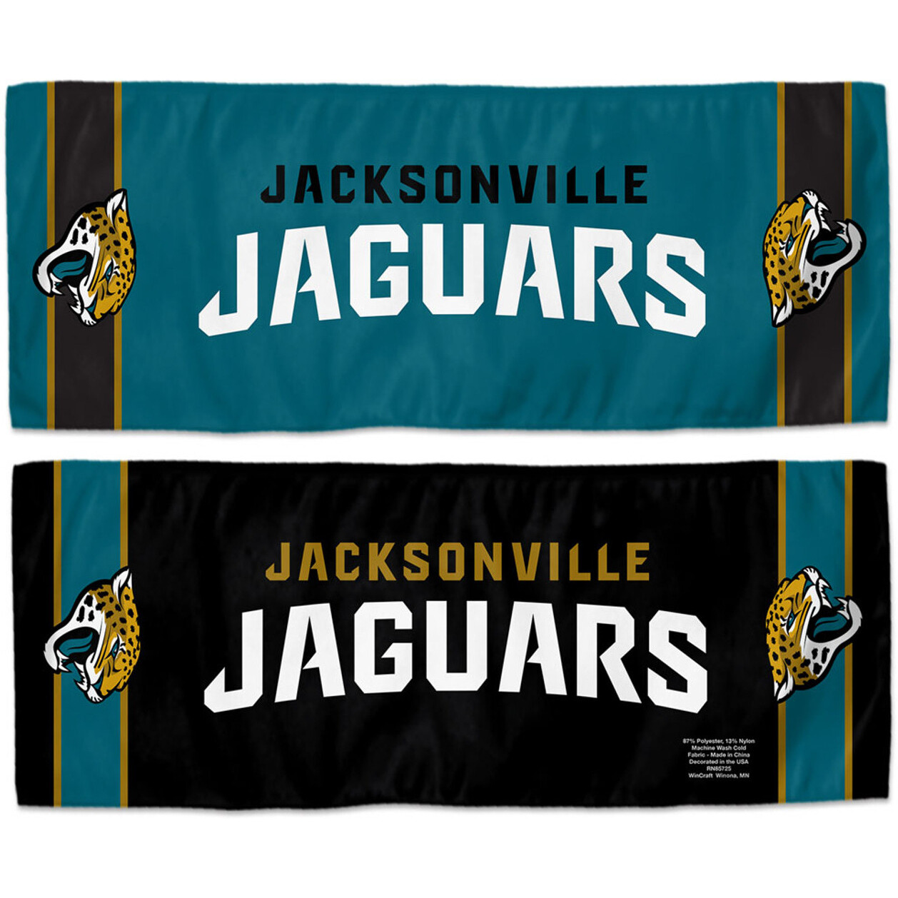 Jacksonville Jaguars Cooling Towel 12x30
