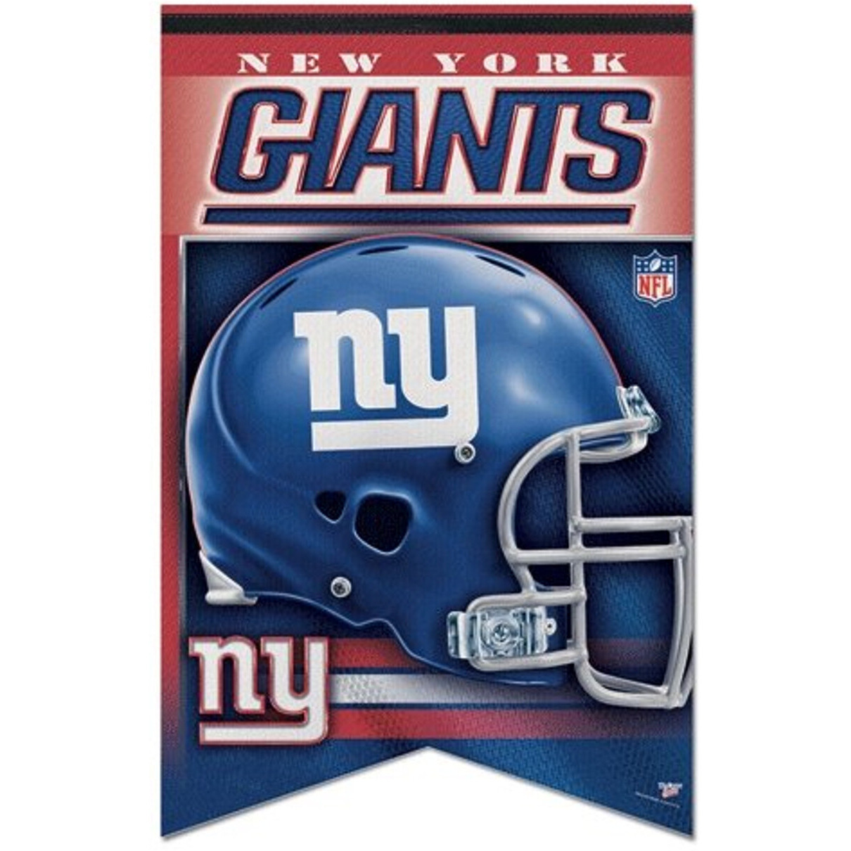 New York Giants Banner 17x26 Pennant Style Premium Felt