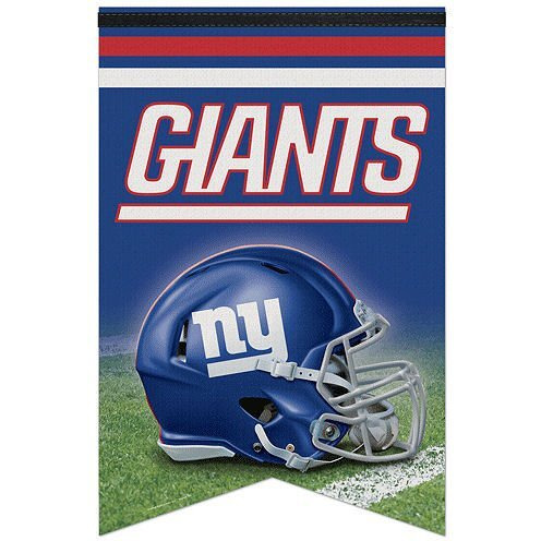 New York Giants Banner 17x26 Pennant Style Premium Felt