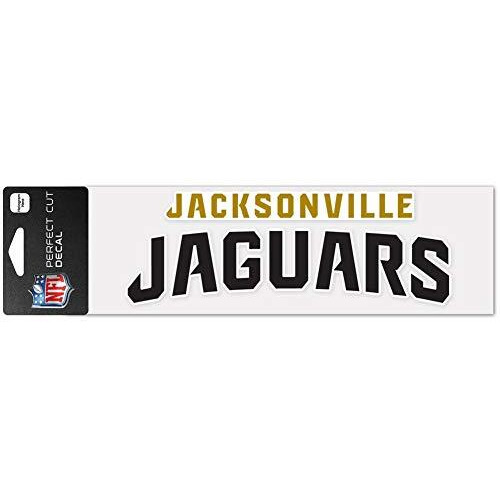 Jacksonville Jaguars Decal 3x10 Perfect Cut Color Wordmark - Special Order