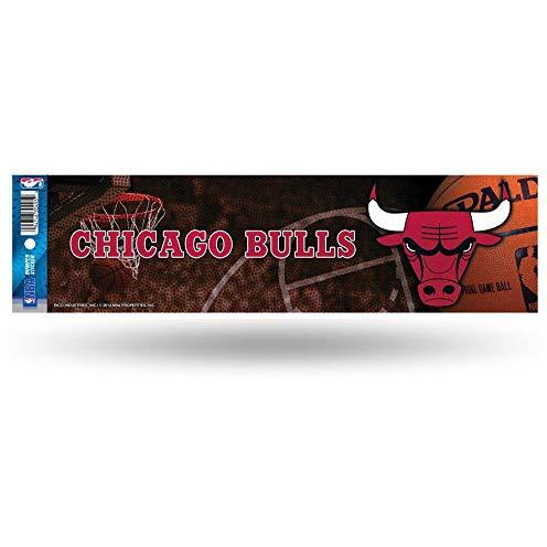 Chicago Bulls Decal Bumper Sticker Glitter