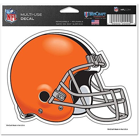 Cleveland Browns Decal 5x6 Ultra Color