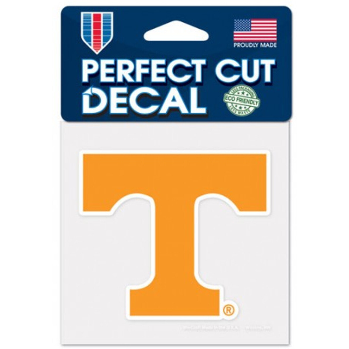 Tennessee Volunteers Decal 4x4 Perfect Cut Color